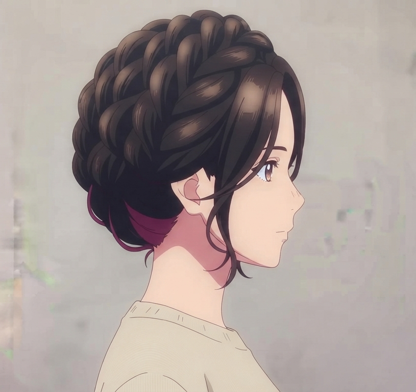 Female · Braided Crown · Right Side